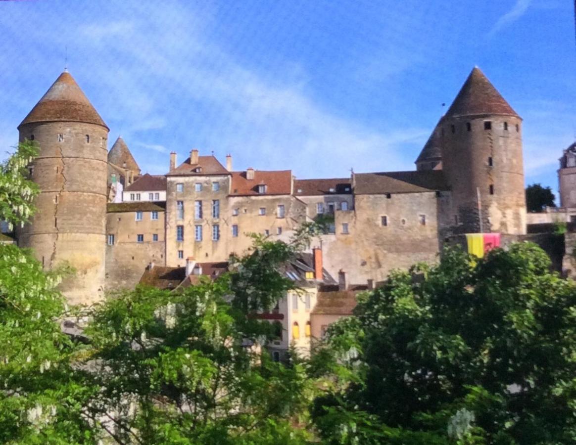 Maison Cosy En Plein Centre Ville Semur-en-Auxois Exteriör bild